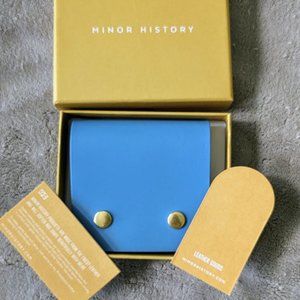 NWT - Minor History small snap wallet "Little Ledger"